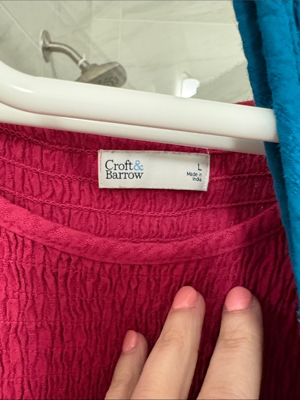 Croft and Borrow Size Large- Smocked Tank Midi Dress - Black, Teal, Fuchsia - Picture 4 of 7